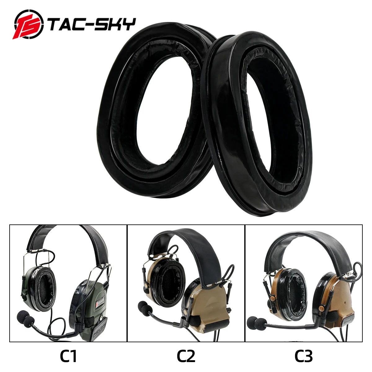TAC-SKY  Silicone earmuff for comtac i comtac ii comtac iii