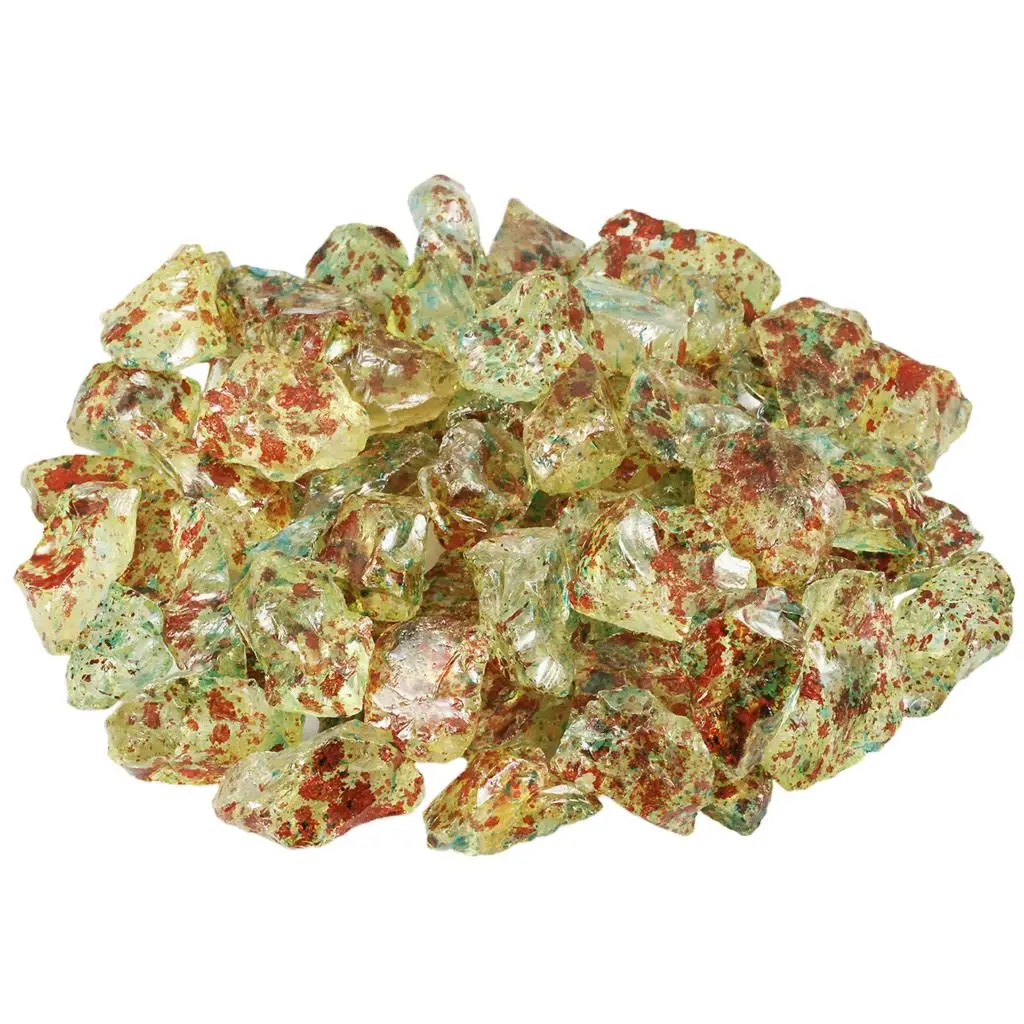 0.5lb Titanium Coated Natural Rough Rock Crystal Quartz Raw Stones Diffuser Oils Reiki Healing Minerals Treatment Stone