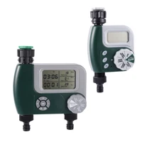 Automatic Watering Timer Programmable LCD Display Garden Outdoor Hose Timer with Rain Delay/Manual/Automatic Watering System 1