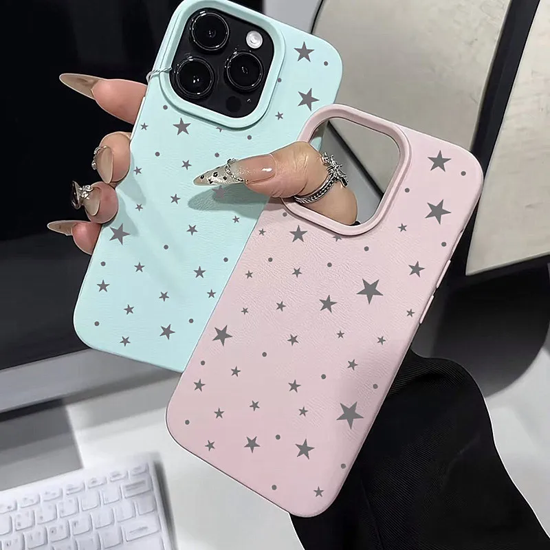 Universal Gray Stars Shockproof Soft Phone Case - Stylish and Durable Cover