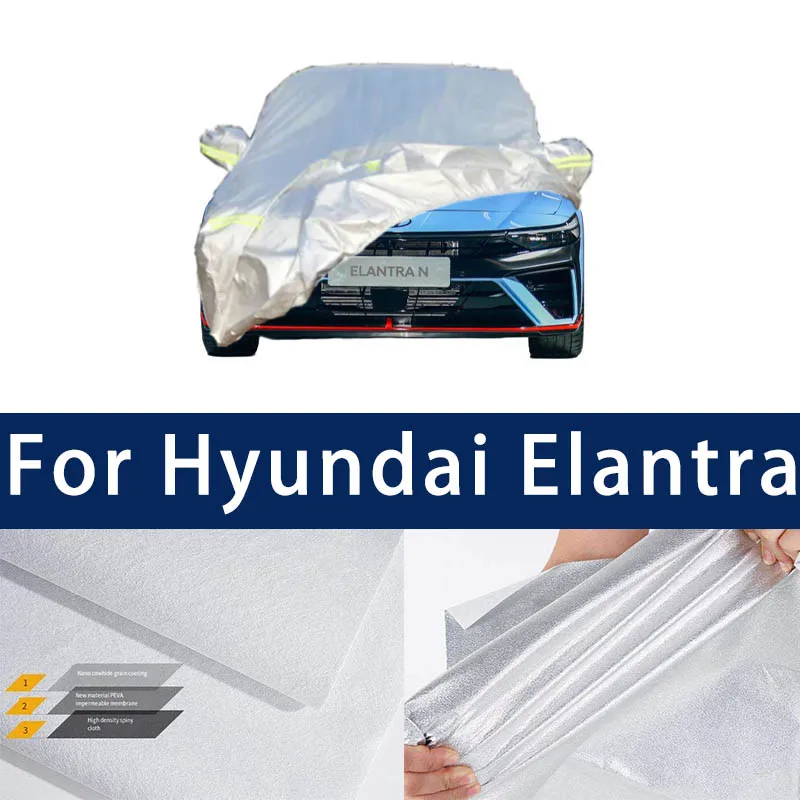 

Full car hood dust-proof outdoor indoor UV protection sun protection and scratch resistance For Hyundai Elantra Sun visor