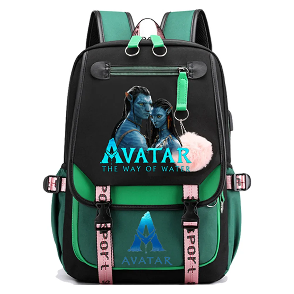 Avatar Cosplay Crossing Zaino Anime 3D Print School Bag School Bag Zaino Per Uomo Donna