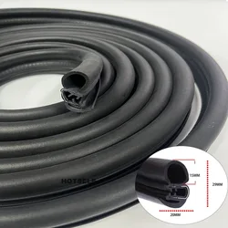 Premium Car Door Edge Guard Protector with Double - Layer Sealing - Waterproof, Soundproof, Anti - Collision Auto Seals (2 meters)