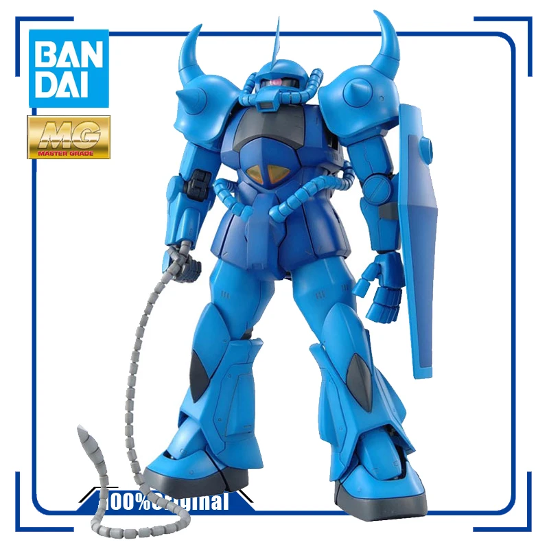 

BANDAI MG 1/100 MS-07B GOUF Ver.2.0 Gundam Assembly Model Kit Action Toy Figures Anime Gift for Kids