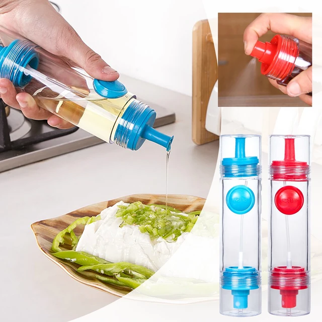 Olive Oil Dispenser Bottle with brush (2 in 1 )