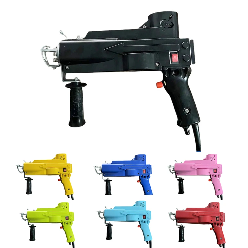Cut & Loop Pile 2 In 1 Tufting Gun for Making Rug Portable Electric Carpet Rug Gun Embroidery Machine DIY Paint with Yarn