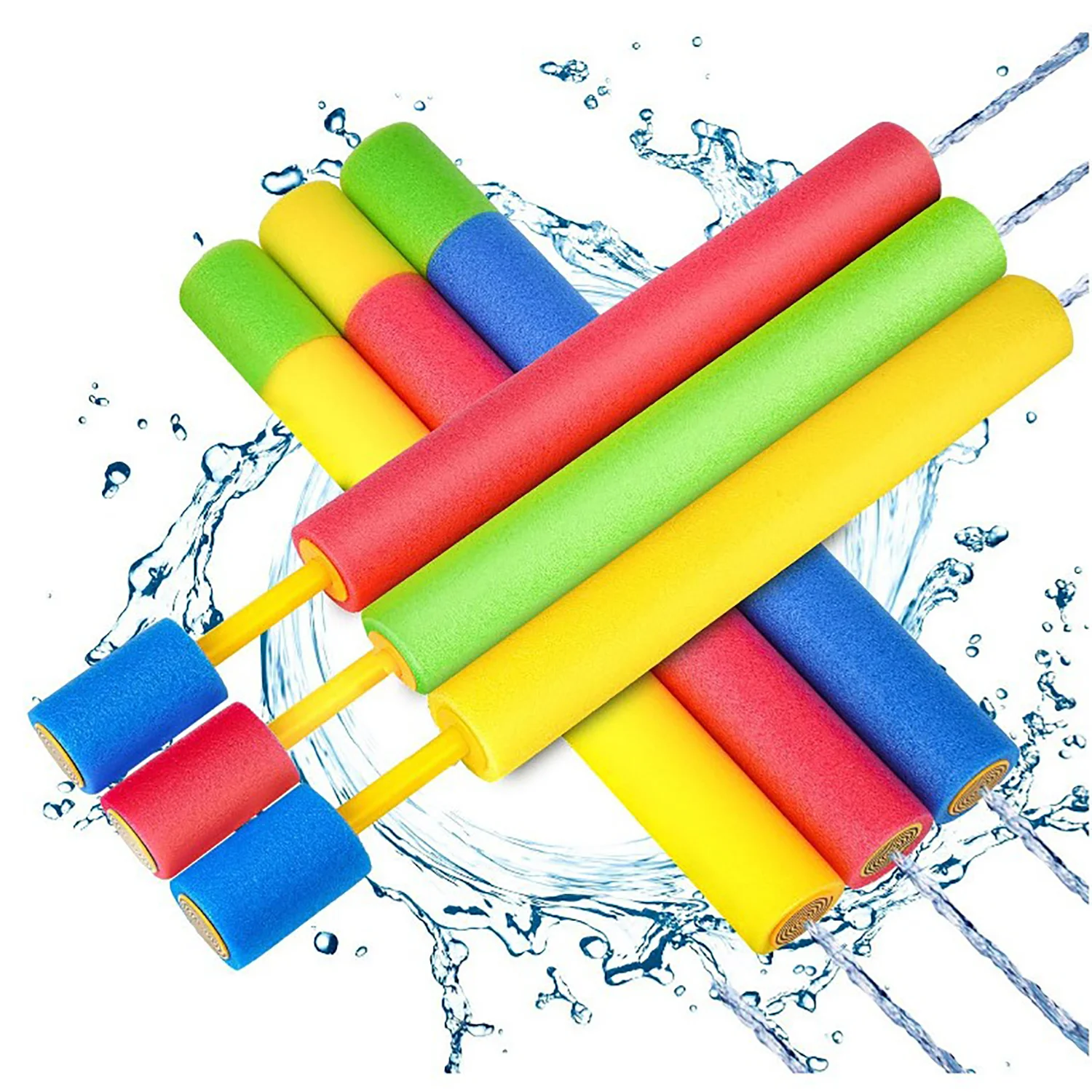 Beach water toy foam water gun water gun water gun pull type children EVA summer swimming pool bathroom parent-child interaction