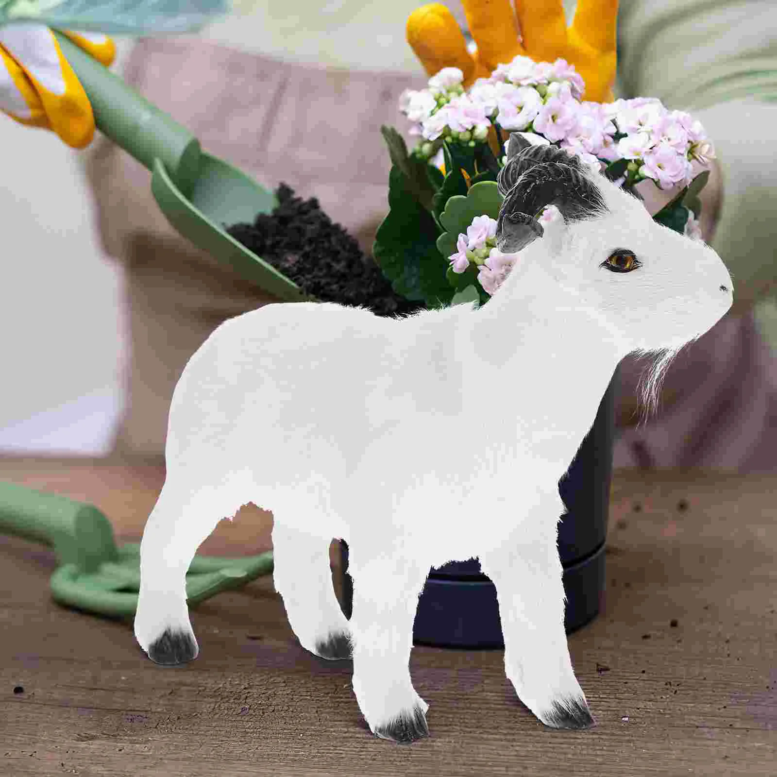 

Lawn Accessories Micro Landscape Decoration Plastic Imitation Animal Hair Statues