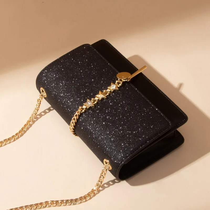 Starry Bag Light Crossbody Sky Luxury Chain Versatile Shoulder Casual Handbag For Woman High-Quality Messenger Exquisite Female