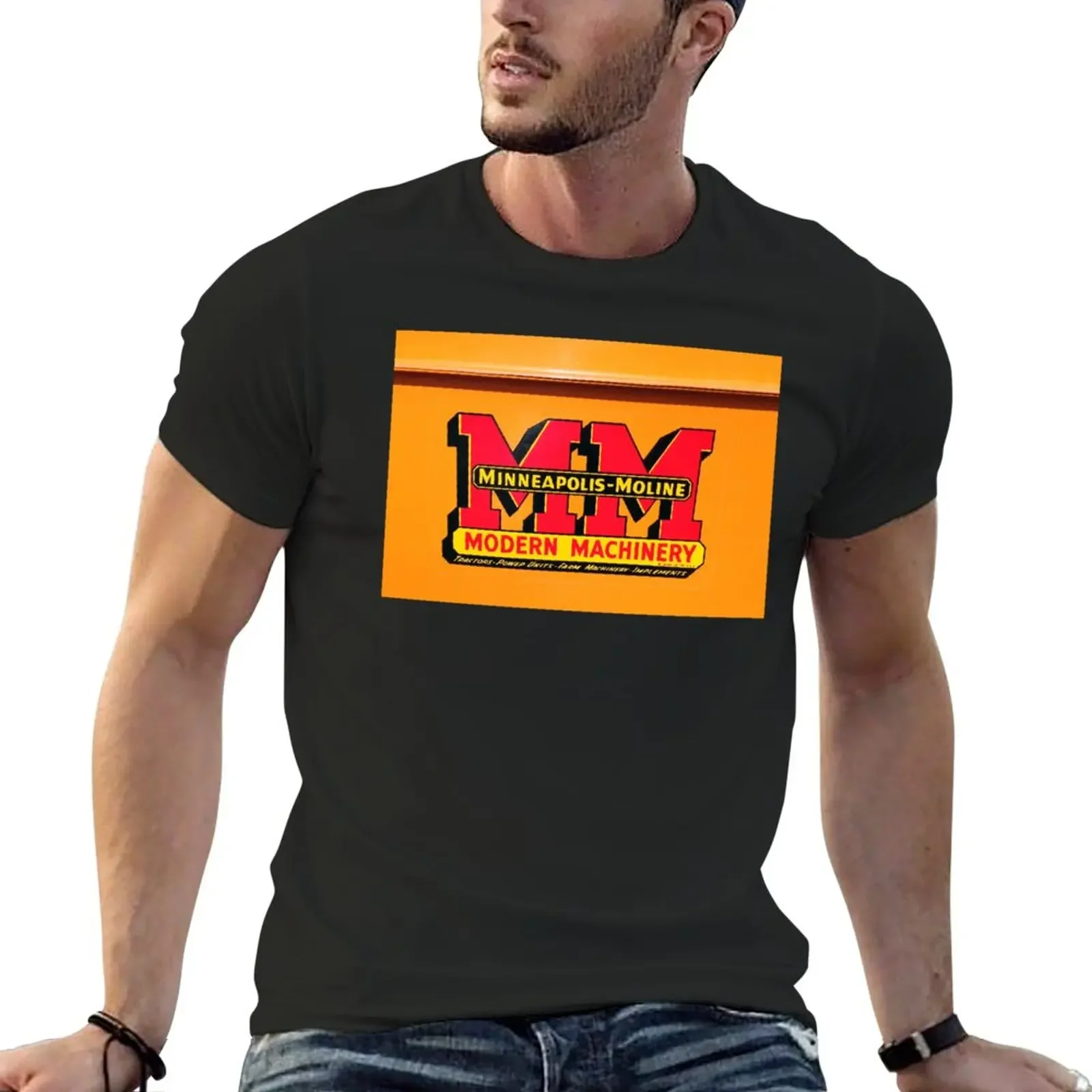 

Vintage Modern Machinery T-Shirt graphics customs design your own men clothes