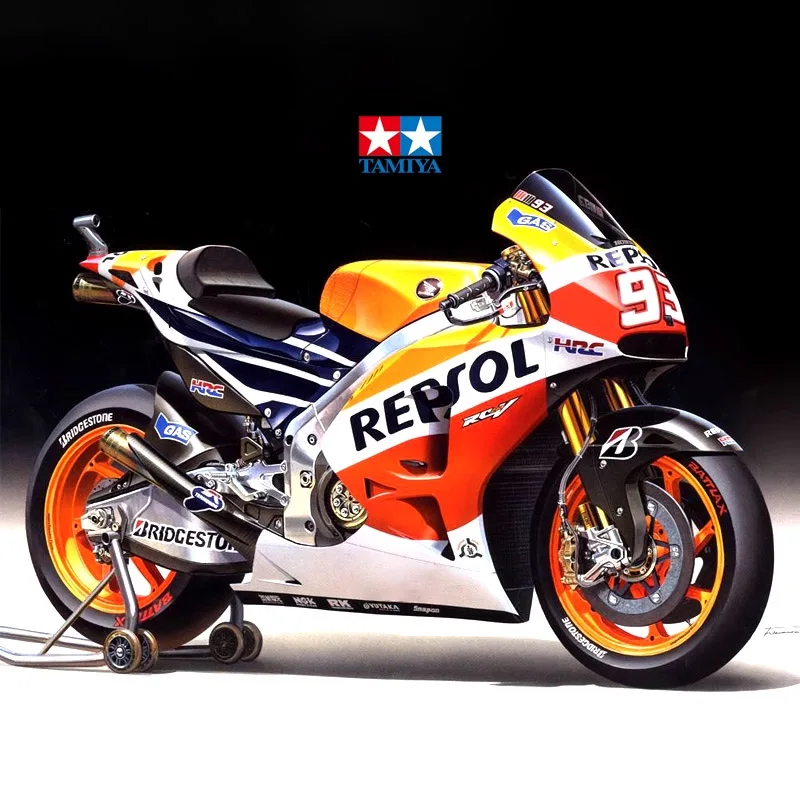 

Tamiya 14130 масштаб 1/12 RC213V 2014 гоночный мотоцикл Спорт ручной работы мотоцикл хобби игрушка пластиковая модель набор для сборки