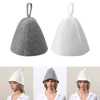 Thicken Cap Sauna Hat Avoid Heatstroke Heat Insulating Lightweight Protect Hair Skin-friendly Wear Resistant Wool Felt 6