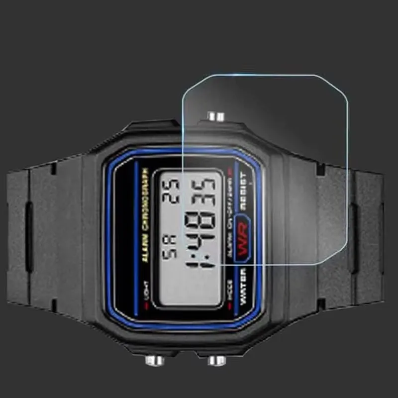 3pcs Screen Protector Cover Film For Casio DW-5600/5610 AE-1200/1300/1400 A158WA A159WA A168WA A700 AQ230 GBD-200 GX-56 WS-1400H — view 2