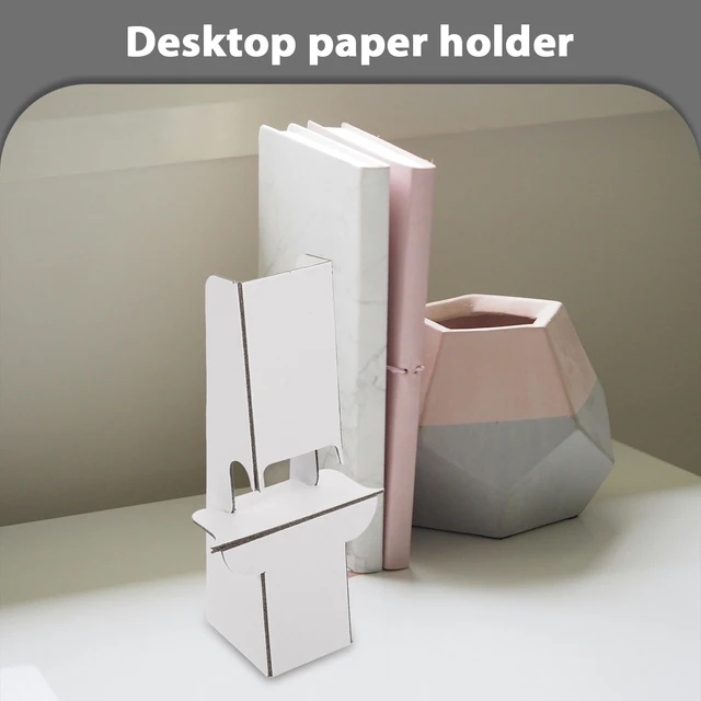12 Pcs Cardboard Display Easel Stands for Picture Frames Posters Greeting Card Stand Portable Desktop Mini Frames 3