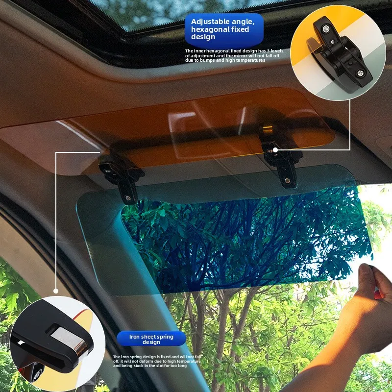 Day and Night Anti-Glare Vision Enhancement Driving Glasses