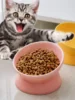 Cerc  Bowl Sloped Mouth Food Bowl Pet Supplies Prevent Bla Chin Cute  Dinner Bowl Universal Pet Feeding Bowl 3