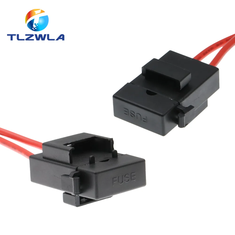 32V 25A 16AWG Automobil Sicherung Halter Verlängerung Draht Strom Collector  Harness Sicherung Adapter für Elektronische Gerät - AliExpress