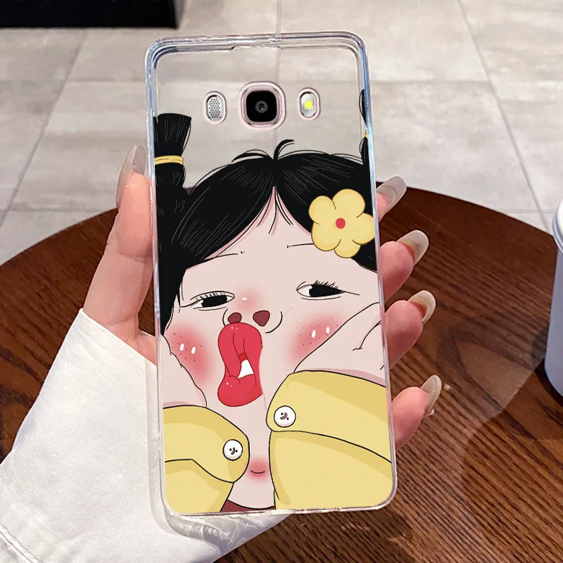 Aesthetic Cute Cat Transparent Phone Case Cover