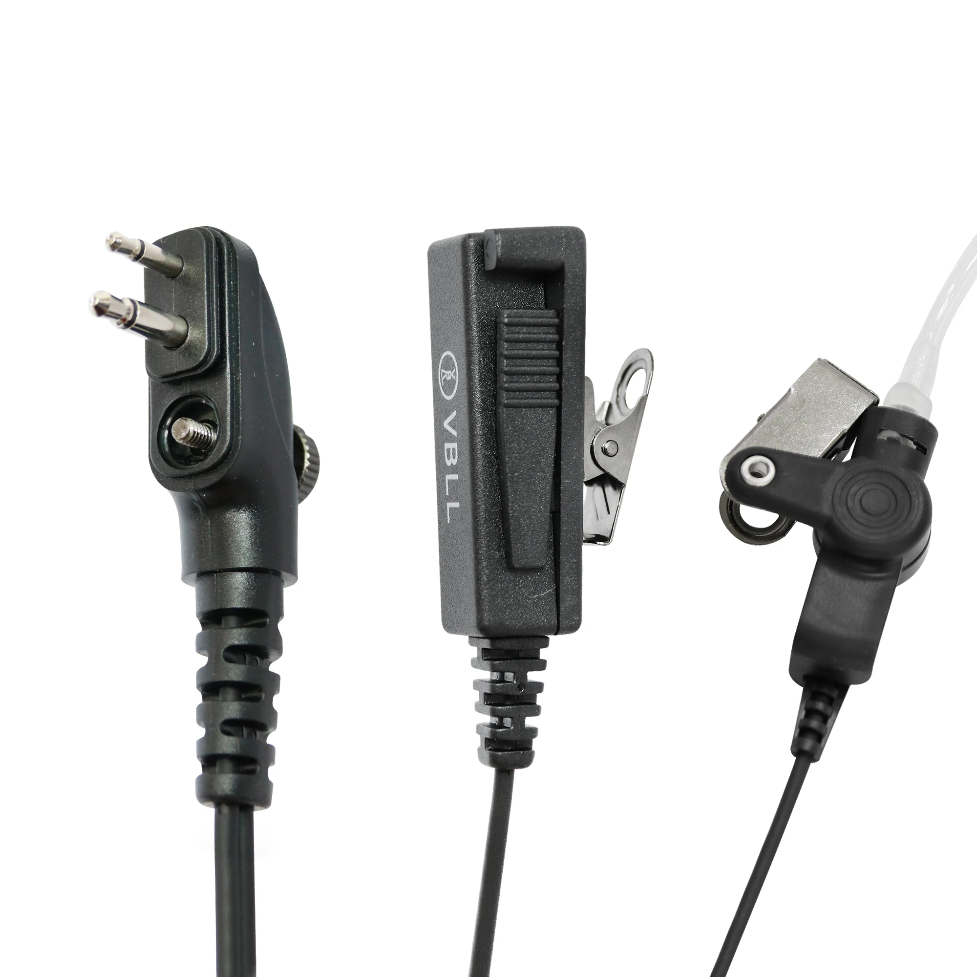 PTT Acoustic Tube Earpiece Headset For HYT PD500 TD500 TD510 TD520 PD560 Two Way Radio