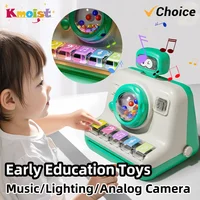 Musical Instruments Piano With Music Light Multifunction MusicEarly Educational Kids Baby Mini Cute Analog Photography Toys Gift 1