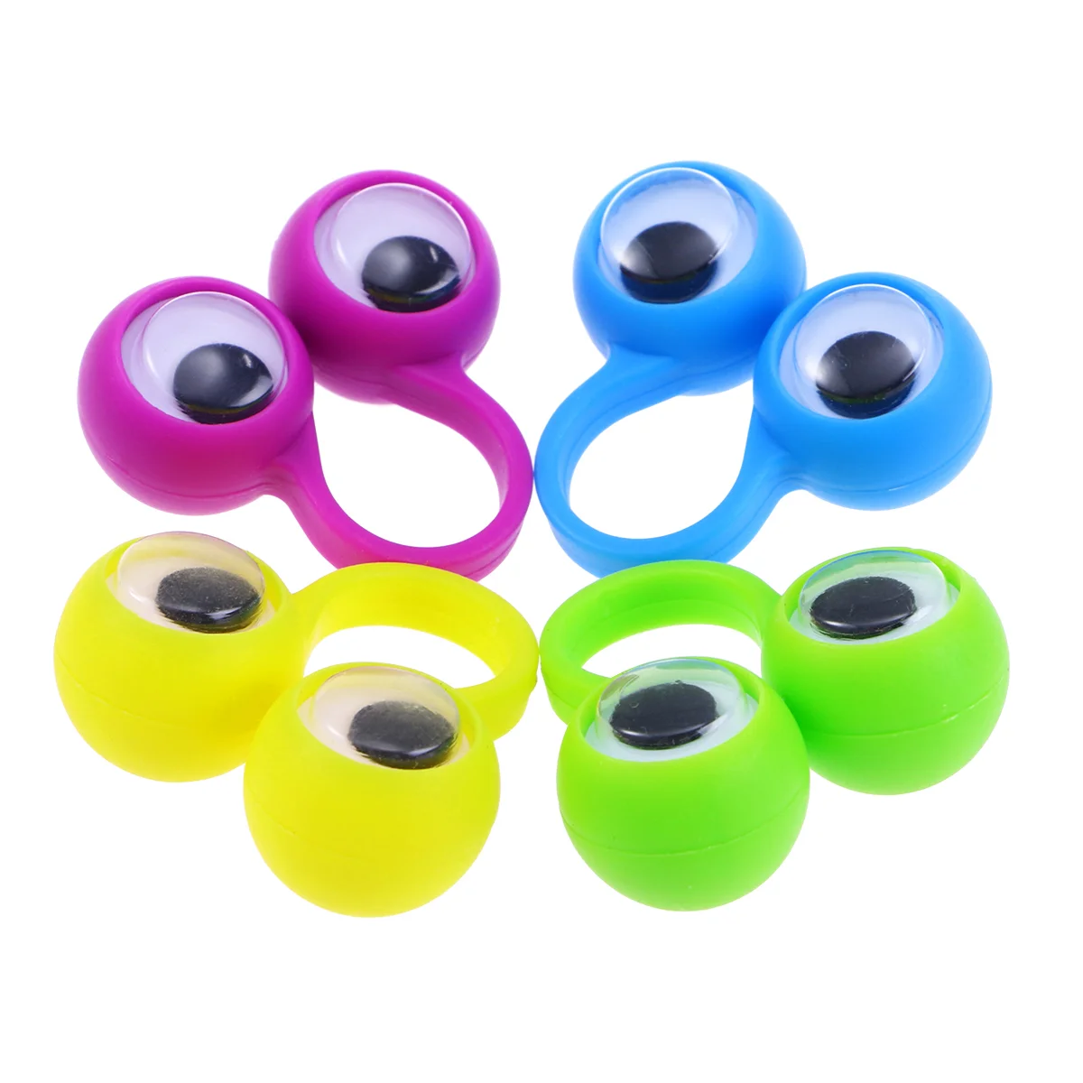 

10 PCS Children's Toys Finger Eyes Puppets Filler Playsets Intelligent for Kids