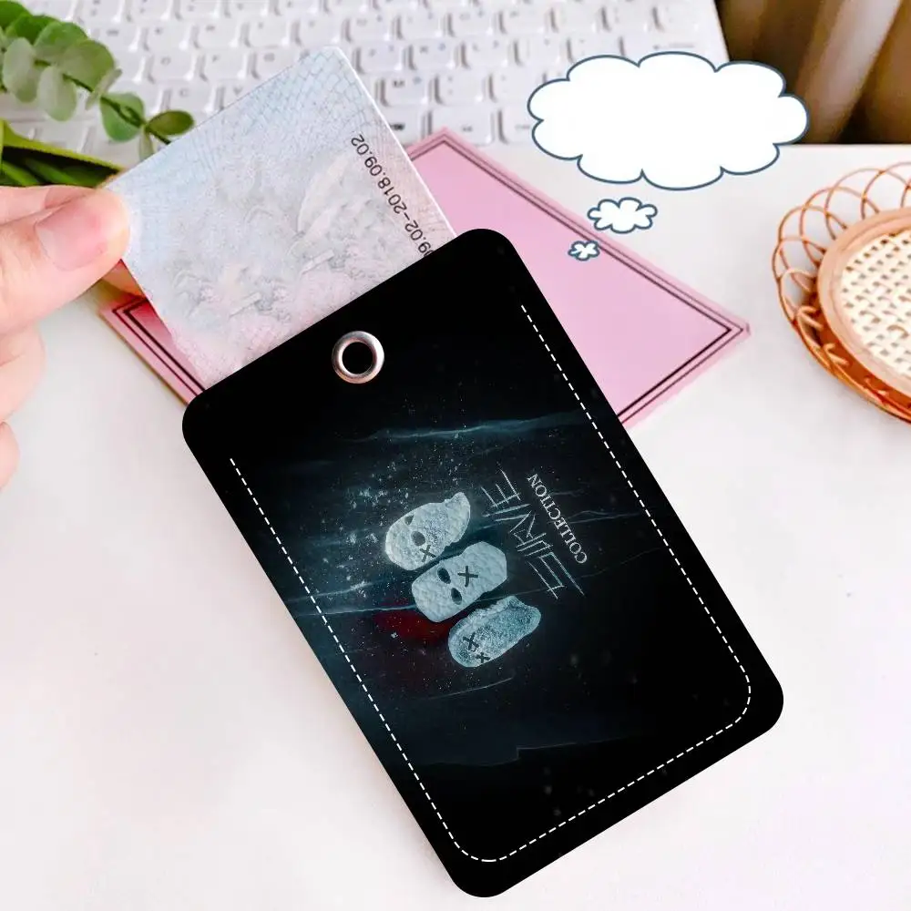 Cool Omerta Maes 사무용품 남성과 여성 신용 카드 열쇠 고리 학생증 ID 카드 소지자 자격증 소지자 카드