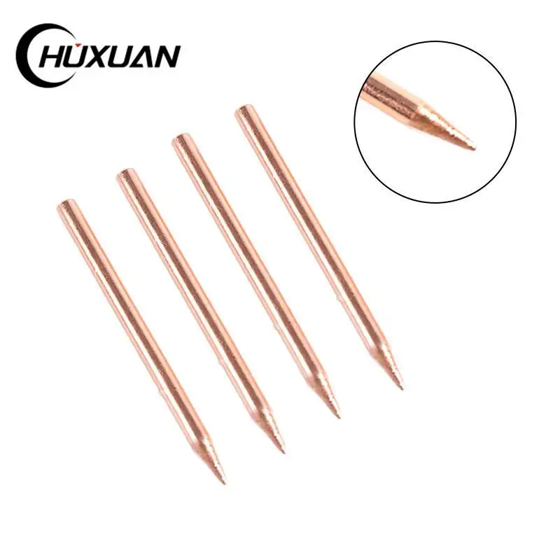 

2Pcs 18650 Lithium Battery Spot Welder Electrode Tip For High Detailed Project Galvanized Steel Strip Durable Welder Accessories