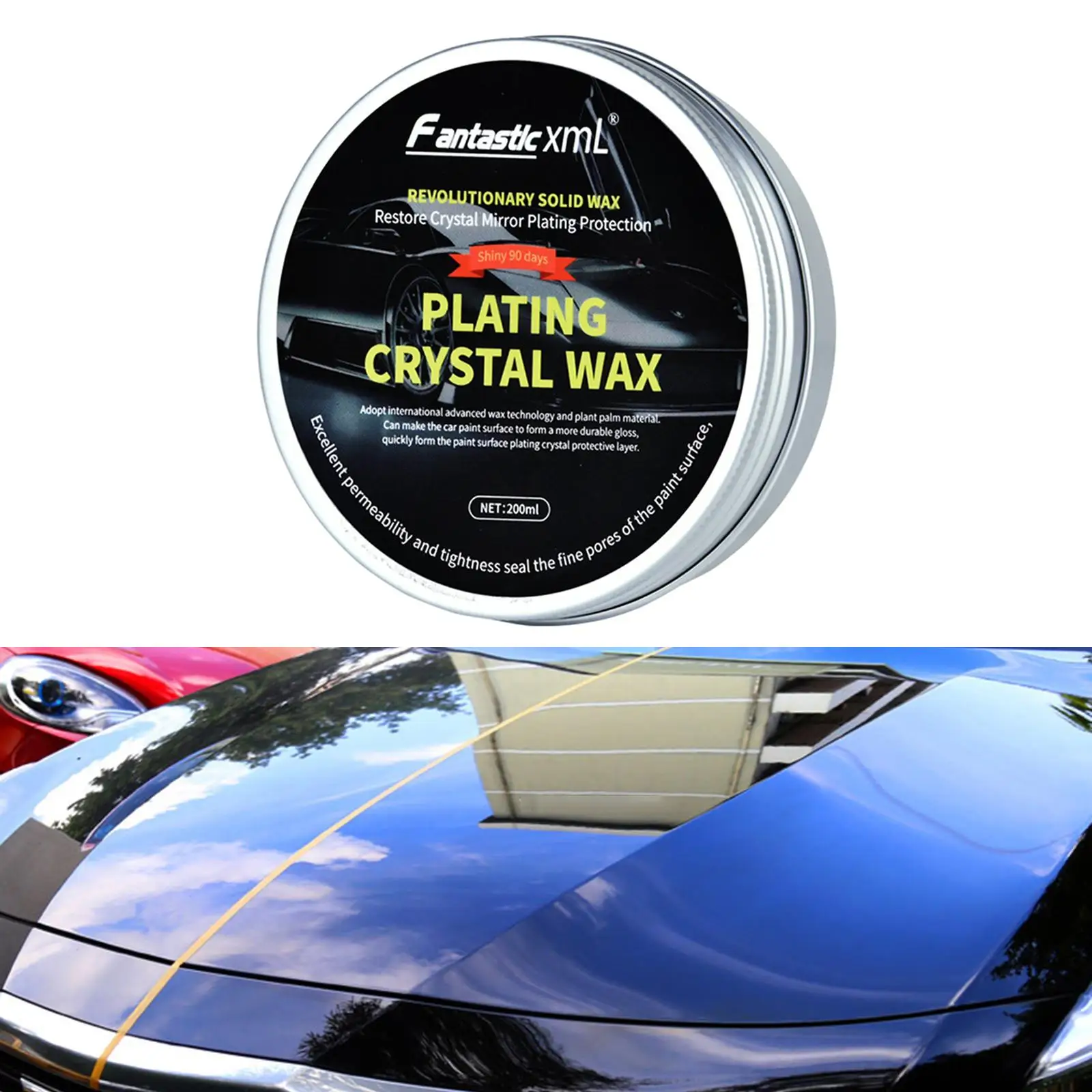 Universal Car Wax Wax Paint Care Crystal Plating Set for Car Polish