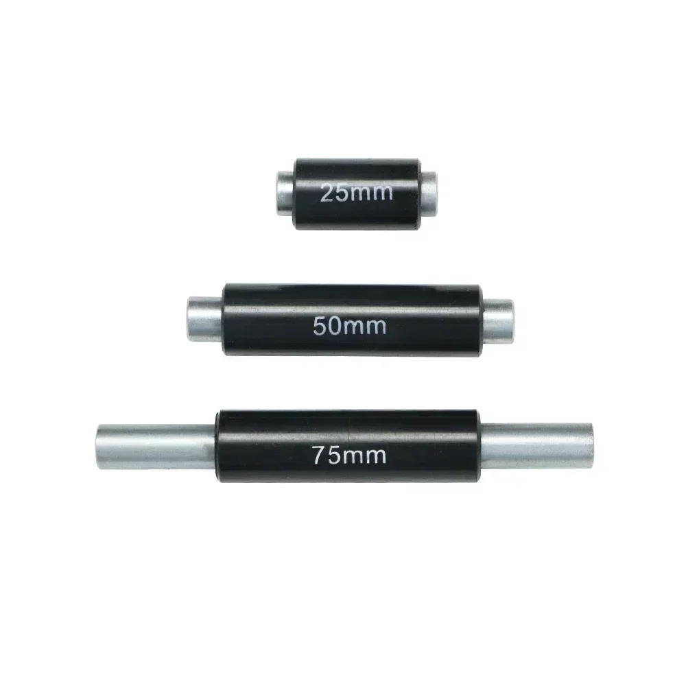 샨하르 캘리퍼 마이크로미터 내외측 캘리브레이션 블록 로드 바 게이지 바 링 25mm 50mm 75mm