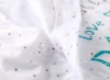 Spring Autumn Newborn Infant Baby Boys and Girls One Piece Clothing Sets Letters Printed Long Sleeve Footed Romper Outfit 5