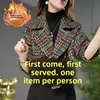 Plus Size British Style Plaid Short Coat Women's Warmth Fashionable Autumn Winter New Arrival High Quality Slimming Versatile...