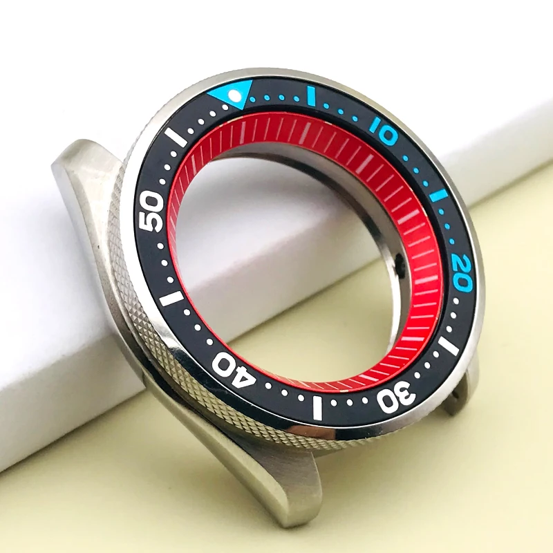 SKX007 ベゼルインサート 38 ミリメートルアルミリングセイコー