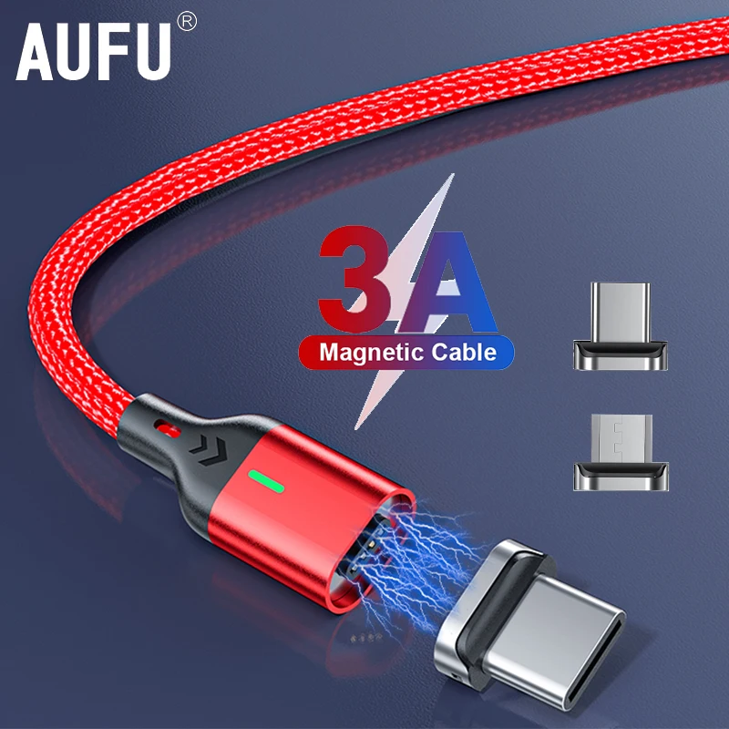 AUFU USB Type C Cable 3A Fast Charging Cord For iPhone 12 13