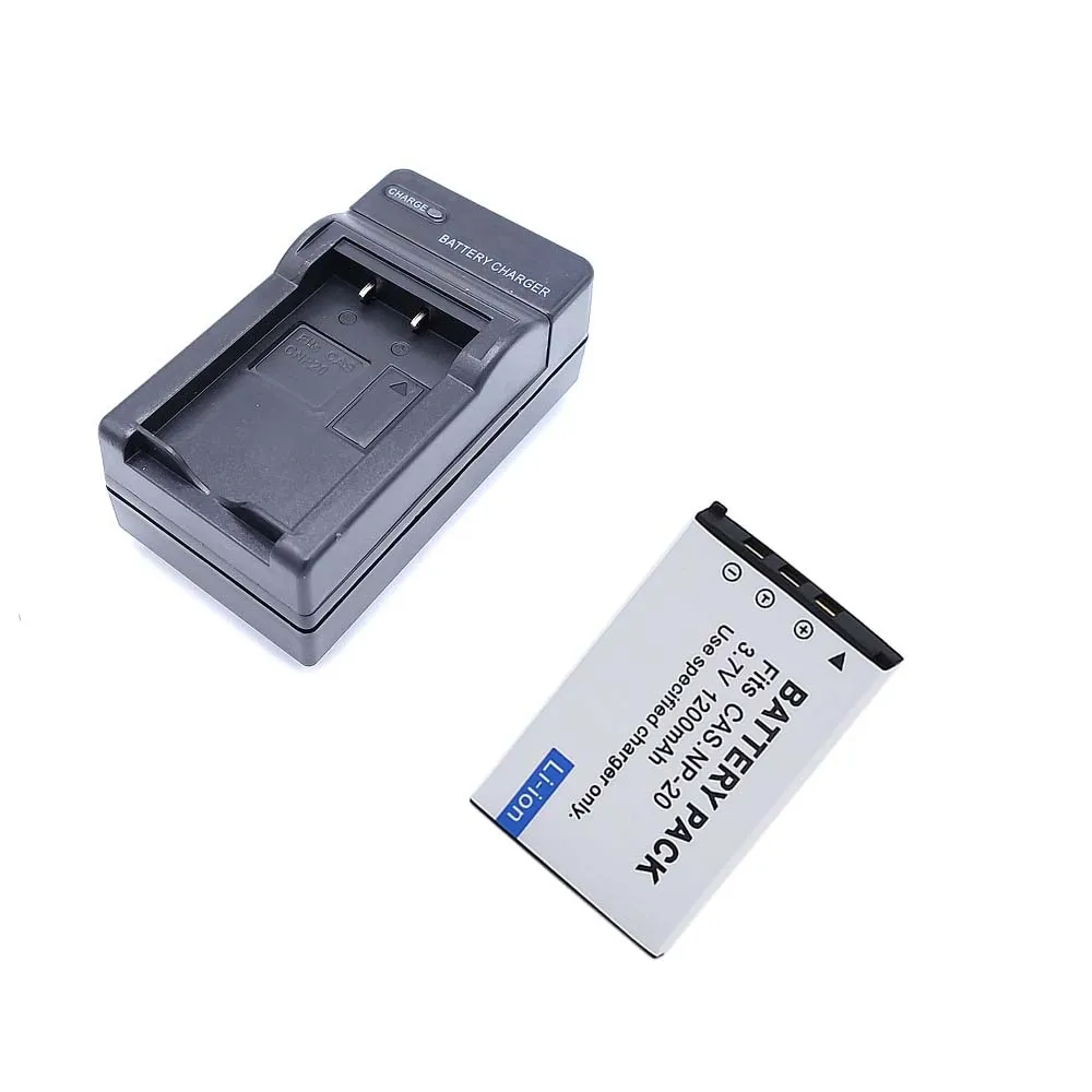 Migration praktisk Betinget NP20 NP-20 Battery +Wall charger for CASIO Exilim EX-M1 M2 S1 S1PM S2 S3 S4  Z3 Z4 S100 Z8 Z40 Z65 z70 Z75 S20 s770. _ - AliExpress Mobile