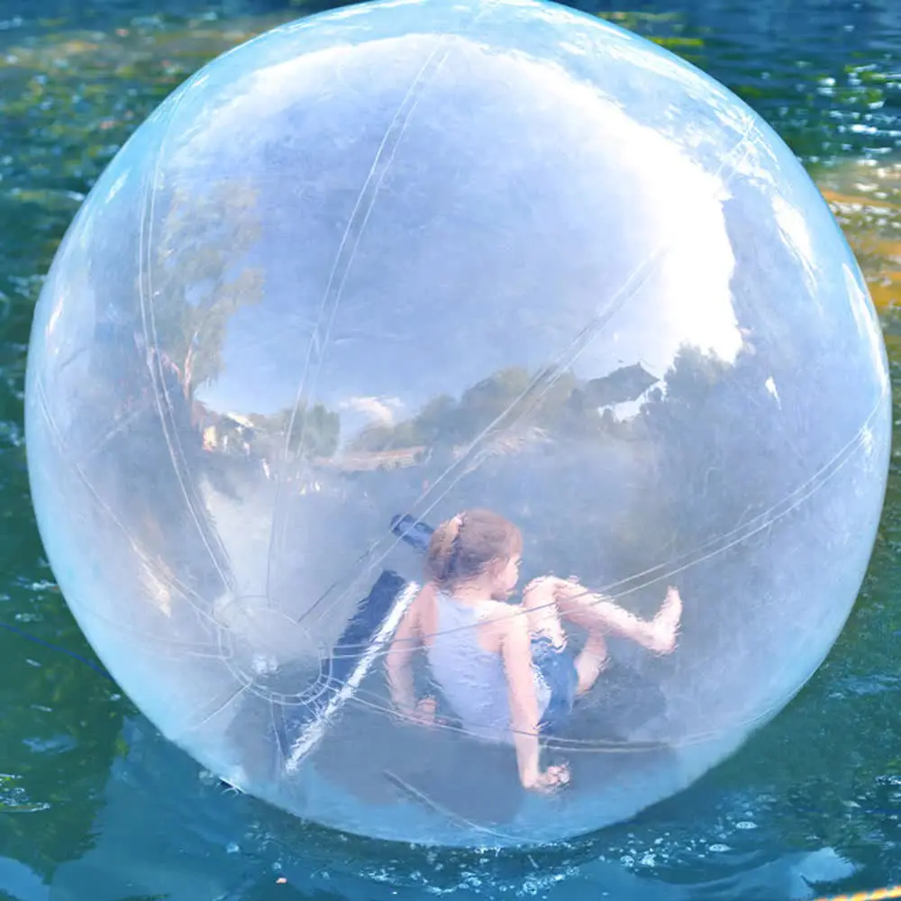 Pelota Zorb Inflable De 2 M Para Caminar Sobre El Agua Con Cremallera Alemana De PVC - Foto 9