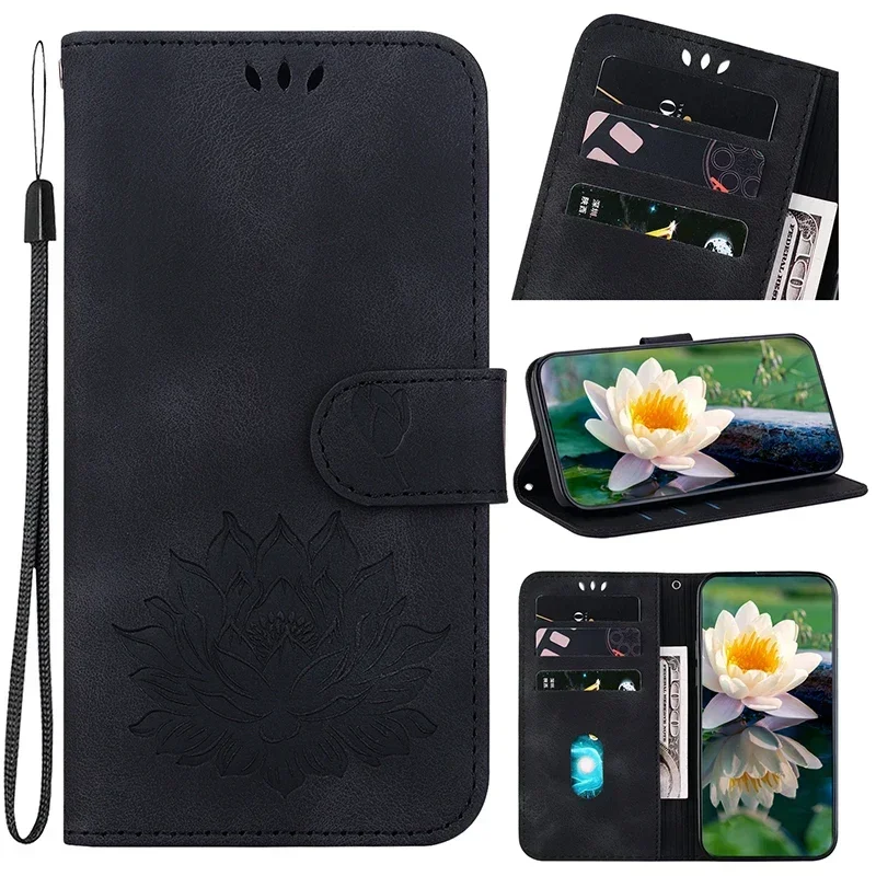 Leather Stand Flip Wallet Phone Case