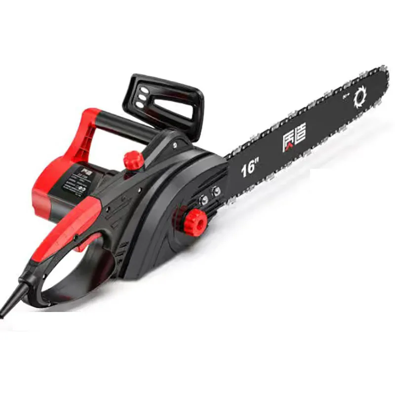 16-inch 2400W High-power Chainsaw Logging Saw Household Electric Chainsaw Handheld Cutting Electric Saw