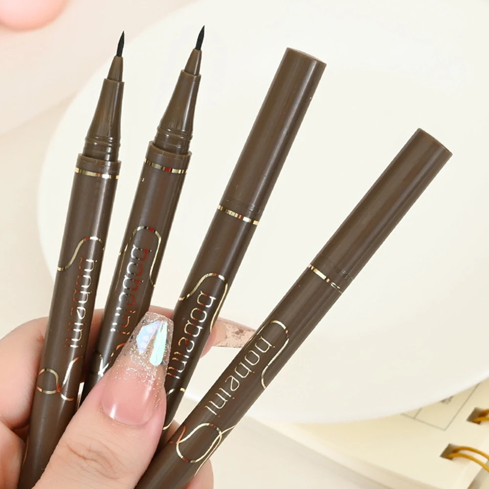 Black Eyeliner Precise Drawing Long-lasting Eyeliner Pen Eye Makeup Slim Smooth And Durable 0.05mm Brown Pen liquid eyeliner eyeliner pencil makeup pen eyeshadow eyeliner eyeliner paste