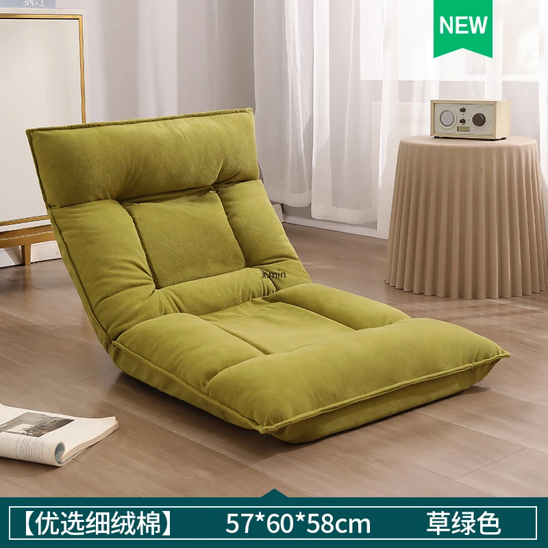 Lazyback Chair on Rollaway Bed College Student Dormitory Relic Tatami Single Bedroom Bay Window Sofa Recliner Chair daybed