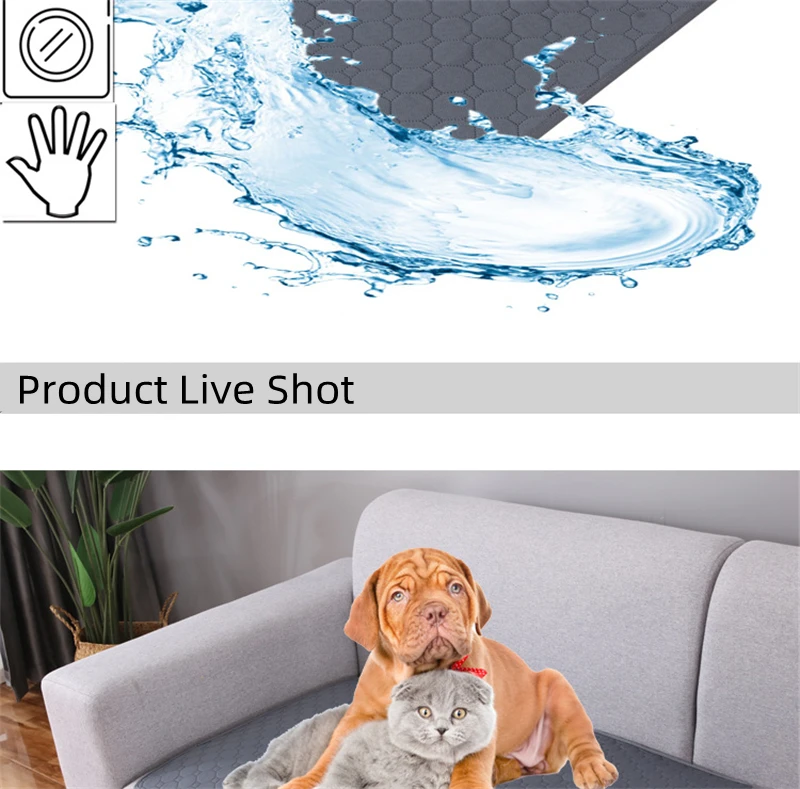 Title 22, Waterproof Reusable Washable Dog Pet Diaper Mat...