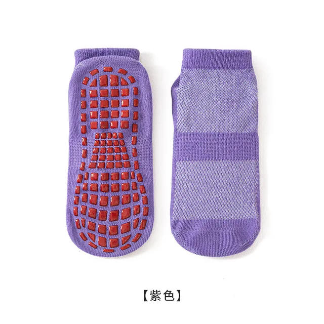 Fashion Solid Children Floor Socks Boys Kids Girls Baby Non Slip Silicone Toddler Socks Breathable Versatile Parent-child Socken 4