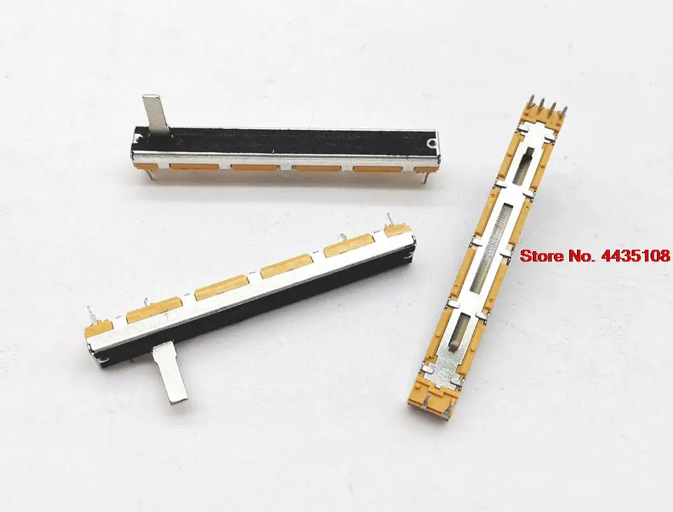 10 Pz Fader Behringer 7.5Cm 75Mm Borsa Del Tesoro Mixer Soundcraft Folio-4 D10Kx2 Doppio Potenziometro A 2 Canali D10K