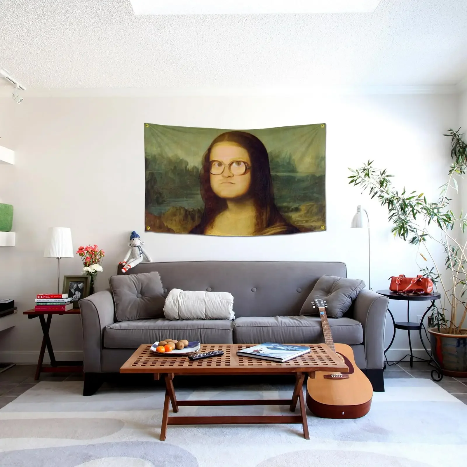 Wandflagge „Männerhöhle“ – 90x150 Cm, Polyester, Mit Messingösen, Für Wohnheim, Party, Deko