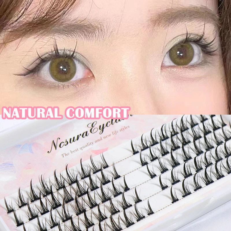 

Little Devil False Eyelashes Cartoon Eyelashe Manga Lashes Bundles Single Cluster Segmented Natural Simulation Cos Eye Extension