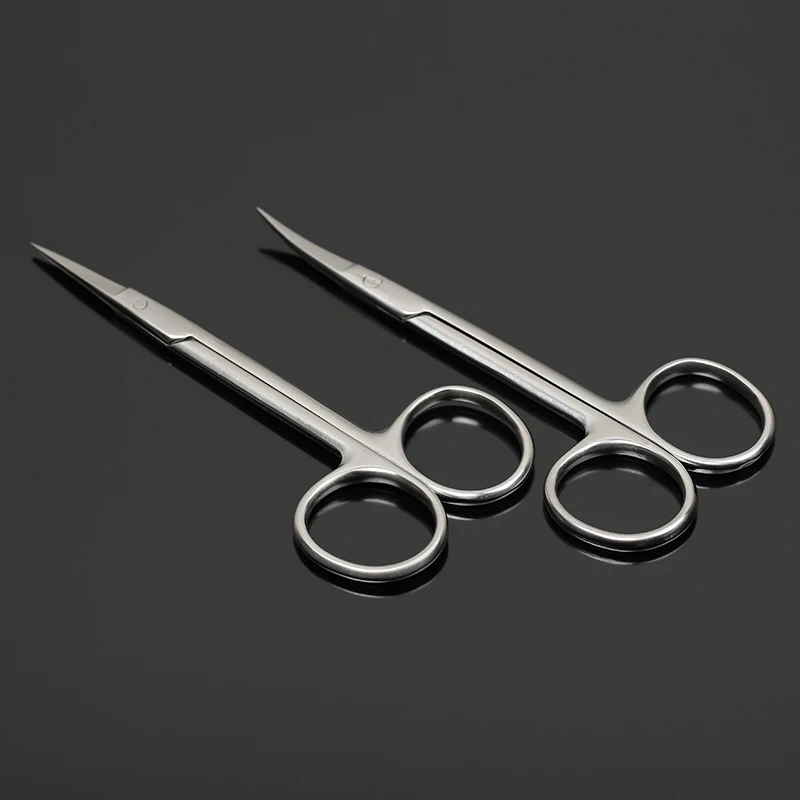Medical scissors Stainless steel ophthalmology professional straight tip curved tip express sharp department stitches removal sm ophthalmic tool surgical instruments cornea scissors