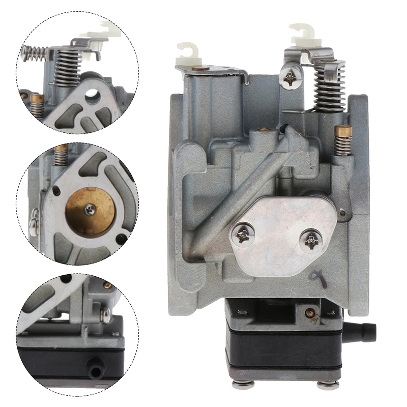 Metal Outboard Carburetor 3K9-03200-0 3B2-03200-1 For Tohatsu Outboard 9.8/8HP 2-Strokes Boat Motor Carburetor