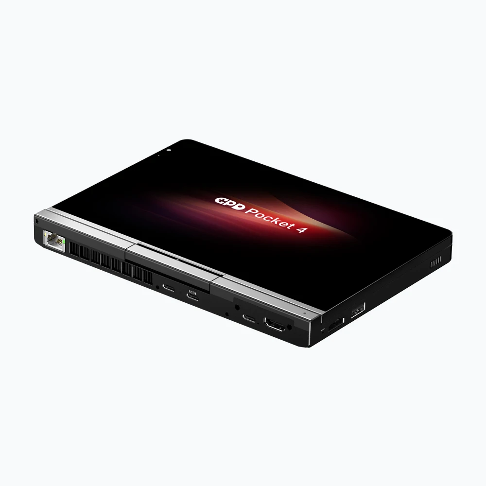 【Spot goods】2025 New GPD Pocket4 AMD AI 9 HX 365 Palm Mini Tablet 2-in-1 Laptop 8.8-inch High Performance AMD HX370 5