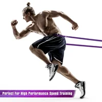Pull Up Resistance Band 35-85lbs Anti-Snap Latex Powerlifting Stretch Mobility Training Fitness Tool - Image 6