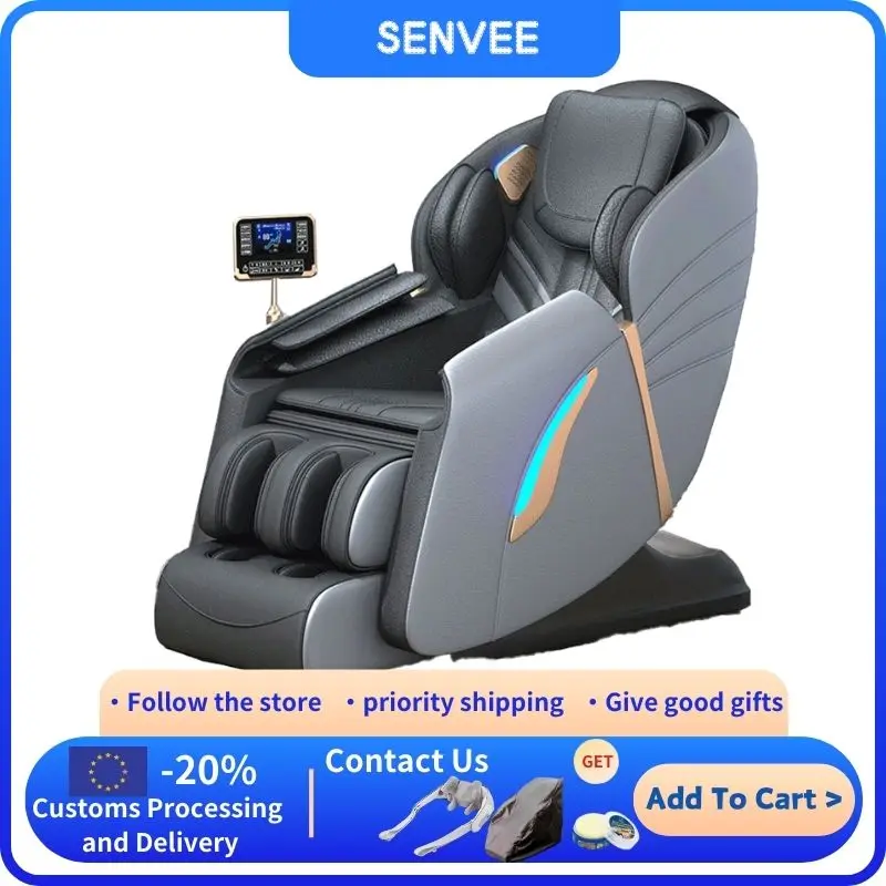 

SENVEE Best Seller 4D Massage Chair 3D Robot Electric Smart Recliner Track Zero Gravity With Built-in Heat And Air Massage Syste