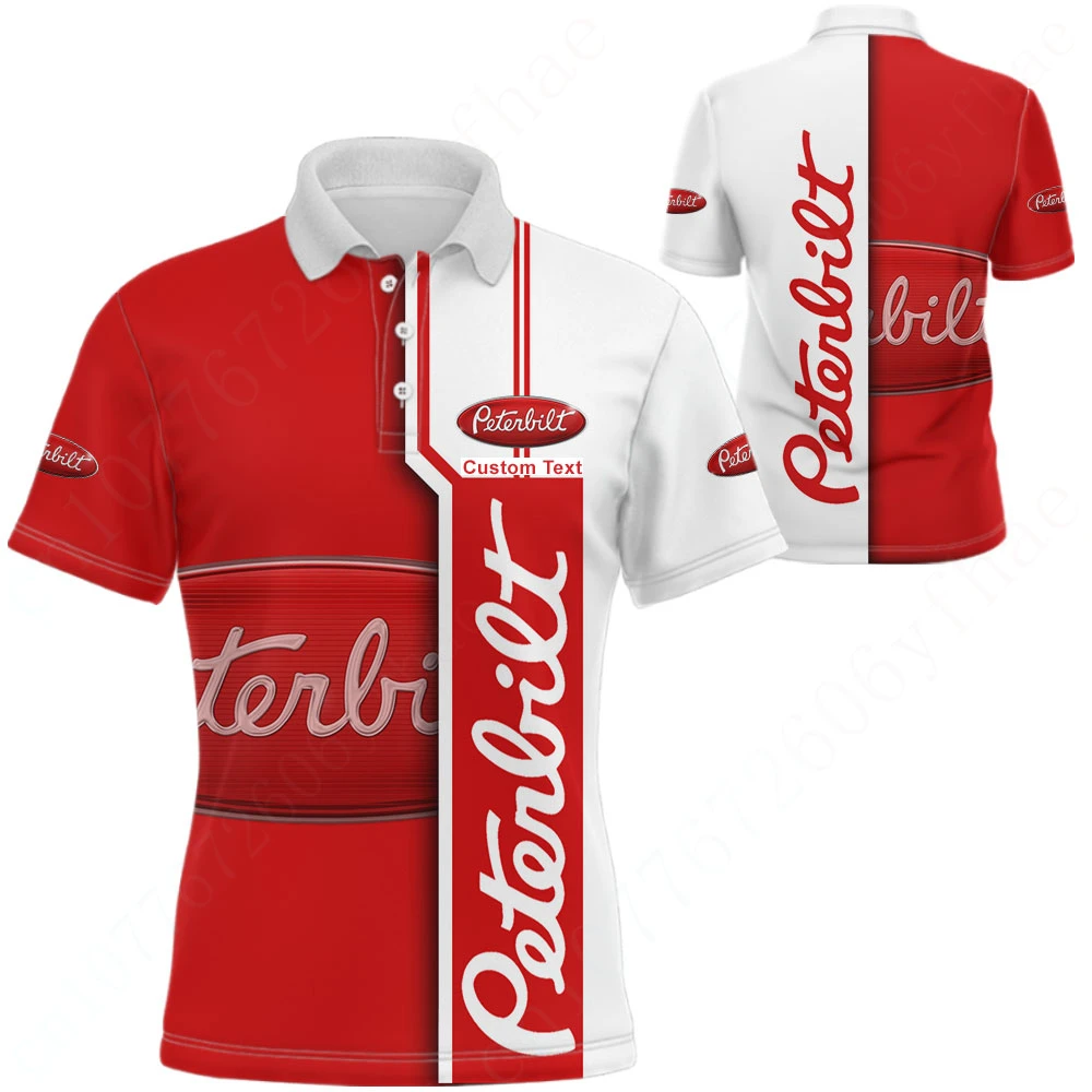 

Peterbilt Clothing Harajuku Golf Wear Unisex Polo Shirts And Blouses Anime T Shirt For Men Casual Breathable Short Sleeve Top